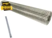 Stainless Steel Hardware Cloth Size:23Gauge 1/4Inch 16Inchx8Feet 304 Stainless