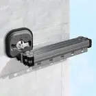 Space Saving Extendable Laundry Drying Rack Clothing Storage Shelf Balcony