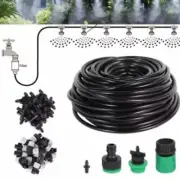 20M Cooling Spray System Of Automatic Watering Device Mist Fan Pump Misting