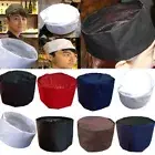 Hat Restaurant Kitchen Work Hat Catering Chef Hat Mesh Top Skull Cap Flat Cap