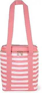 [Kate Spade New York] Wine Cooler Bag, Insulated Bag for Picnics, 4-Bottle Wine Tote, Large Capacity Soft Cooler