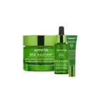 Apivita Bee Radiant Peony Night Gel-Balm 50ml +Eye Cream 15ml+Glowing Serum 30ml