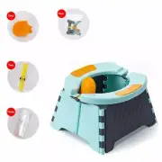 Baby Potty Training Seat Kids Toddler Outdoor Portable Folding Toilet Urinal Pot