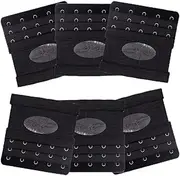 [DoHope] Elastic Bra Extender Strap 5 Hook 3 Row 3/4" Plus Size Bra Extension Band