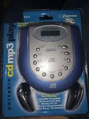 Emerson Walkman Portable CD Player HD7088 MP3 45 Second ULTRA ANTI SKIP Tested