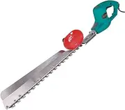 Hedge Trimmers Electric 24V Single Blade Hedgerow Machine, Home Garden Fence Trimmer, Cordless Gardening Lawnmower Garden Tools (Color : Green, Size : 20AH Battery)