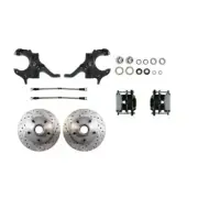 For 1987-1987 Pontiac Tempest Front Brake Conversion Kit The Right Stuff