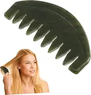 FRCOLOR Pcs Facial Tool Scalping Massage Comb Jade Small Product Beauty Scraping Plate Travel-friendly Head Massager