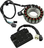 Rectifier Replacement Motorcycle Voltage Regulator Rectifier Generator Magneto Stator Coil for Suzuki DL1000 V-Strom 2002 2003 2004-2012