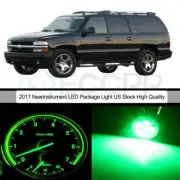 Green LED Package Instrument Cluster Climate Lights Fits 1999-2000 Honda Civic (for: Honda Civic)