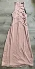 House of Harlow 1960 Revolve Maxi Dress Women Sz Small Textured Resort Soft Pink