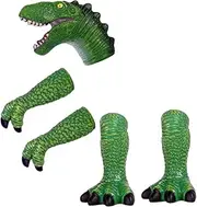 1 Set Animal Finger Puppets Set Interactive Dinosaur Hand Puppets for Storytelling Teaching Pretend Play Present for Enhance Parent Bonding
