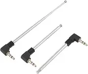 XYWHPGV 3.5mm Connector 4 Sections AV Telescopic Antenna Replacement 10 Inch Long 3pcs(609e9 3814a 6e4d4 7f218 c2239 68bfb