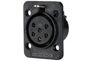 Amphenol 6 Pole Ap Female Type Panel Mount Connector