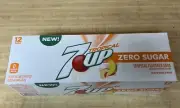 7Up Tropical Flavored Zero Sugar 12 Pack Sealed.