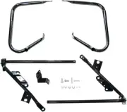 DS Saddlebag Support Guards 7/8" Black #212020 Harley Davidson FLHX/FLTR