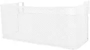 CHILDWEET Versatile Wall-mounted Basket for Bathroom Bedroom or Kitchen Large Storage Bin Mesh Design Easy Install