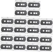 Housoutil Pcs Retro Style DIY Recording Cassette Tapes Blank Audio Cassettes Size