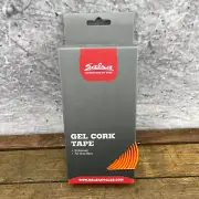 Salsa Gel Cork Handlebar Tape Orange Road Race Drop Bar Gravel Tour Bikepacking