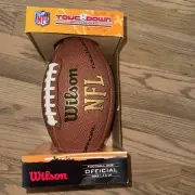 NWB Wilson NFL Touchdown Football Official Size Age 14+ Composite