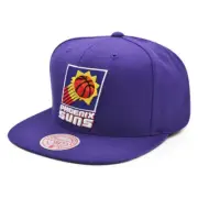 Phoenix Suns Mitchell & Ness TEAM GROUND Snapback NBA Hat- Purple