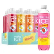 STARBURST Variety Pack, Zero Sugar Flavored Sparkling Water, with Vitamins an...