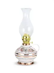 Handmade Copper Oil Lamp, Turkish Copper Kerosene Lamp, Copper Oil Lantern