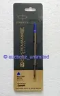Parker M Systemark Ball Point Pen Refill Medium Point Blue Ink Folio Ball Pen