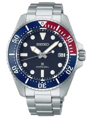 [Seiko] SNE595P Prospex Solar Diver Watch 200M in Silver