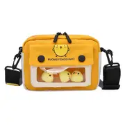Female Canvas Bag Cartoon Chicken Messenger Bags For Women Student Cute Girl Shoulder Bag Ladies Shopping Handbag Crossbody