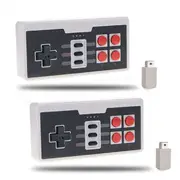 2 of 2.4G Wireless Controllers Gamepads Joypads for Nintendo Mini NES Classic / SNES Mini Console