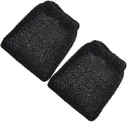LIFKOME 2Pcs Hair Dryer Diffuser Covers Durable Sponge Nozzle Protective Attachment for Hair Dryer Easy to Install Safe Reliable Hair Dryer Protector