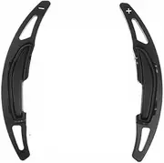 Shift Paddle Extension For BMW For M2 For M3 For M4 For M5 For X5M For X6M F87 F85 F86 F80 F82 F83 For F10 For M6 F12 Car Steering Wheel Shift Paddle Extension Shifter(Black)