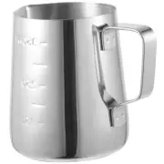 Flower Tucking Cup Measuring Travel Milk Frother Espresso Frothing Steamer