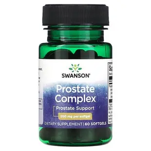 [iHerb] Swanson 前列攝護腺複合物，200 毫克，60 粒軟凝膠