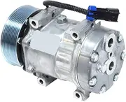 SD7H15 AC Compressor Compatible With Freightliner Trucks Sanden 4036 CO 4036C 1101016 54036 300-4251 124386 PTAC54036 03-0631 22-64507-000