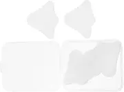 FOMIYES 200pcs Nasal Membrane Nose Patch Skin Care Triangular Strips Nose Blackhead Removal Patches Flexible Strips Long Strip Nose Strip Skin Care Strip Nose Non-woven Fabric