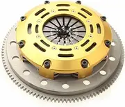 Racing Clutch Twin Disk Flywheel Kit 2001-2006 Compatible With BMW M3 E46 6-Speed