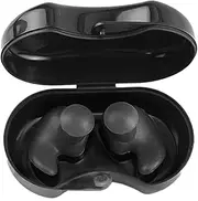 Swimming Earplugs Reusable Silicone Earplugs, Soft, Comfortable SiliconeWaterproof and Noise-Proof Earplugs Suitable for Children Swimmingshowering, Bathing, Surfing, Snorkeling, (Boxed)