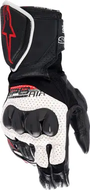 Alpinestars SP-8 V3 Air, gloves , color: Black/White/Neon-Red , size: XXL
