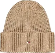 [Tommy Hilfiger] Men's Flag Twisted Yarn Knitted Hat with Envelope