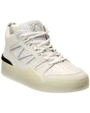 Moncler Pivot Mid Leather Sneaker 39 White