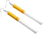 [DEARMAMY] 1 Pair Creative Shape Earrings Unique Earrings Funny Jewelry Dangler Carnival Decor Party Props