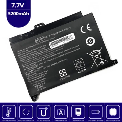 BP02XL Battery for HP Pavilion 15-AW022NO 849909-855 849910-850 HSTNN-LB7H