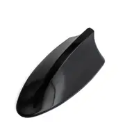 Shark Fin Antenna Car Antenna Decorative Top Mounted Dummy Roof Aerial for Car Trunk SUV Black