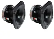 2x 1" 400 W Super Tweeter with Bullet and Neo Magnet 4 Ohm 1" Voice Coil