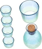 ULTECHNOVO 1 Set Sake Set Cups with Lids Hot Water Bottle Large Beer Mug Cocktail Insulated Water Bottle Cups for Kitchen Drink Bottle Flask Dinnerware with Infuser Mini Cup Glass