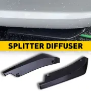 For Honda Accord Rear Bumper Corner Lip Splitter Diffuser Body Kit Gloss Black D (for: Honda)
