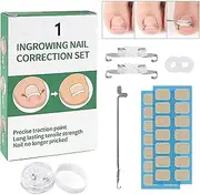 Nail Correction Stickers | Nail Repair Renewal Correction Strips | Breathable Toenail Straightening Tool for Adults Family Friends Foot Care Accessories