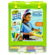 Crayola Colour Kids/Children Wonder Stow & Go Studio Set Art/Craft Supplies 3y+